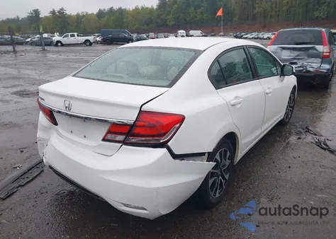 2013 Honda Civic Ex from USA, damaged, VIN 2HGFB2F83DH531290